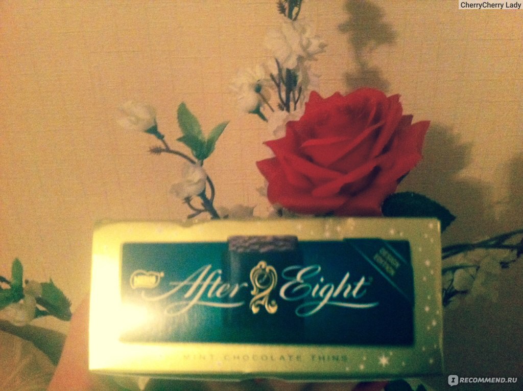Шоколад After Eight Mint chocolate Thins - «Мой самый любимый МЯТНЫЙ ...