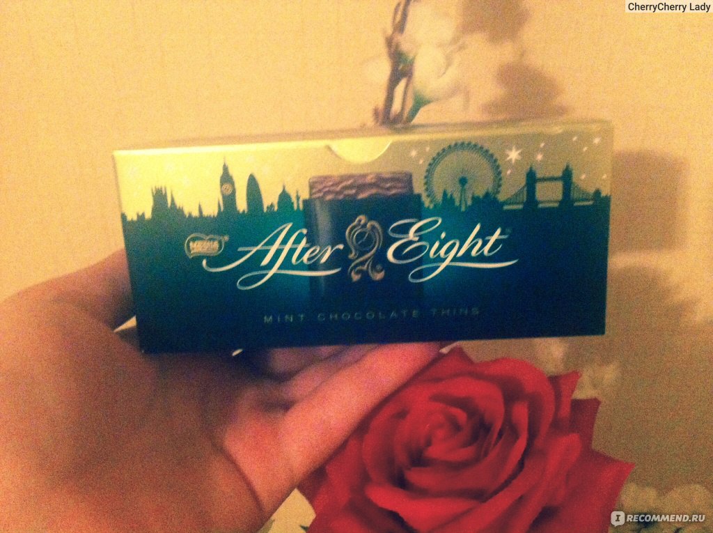 Шоколад Nestle after eight мята 200г