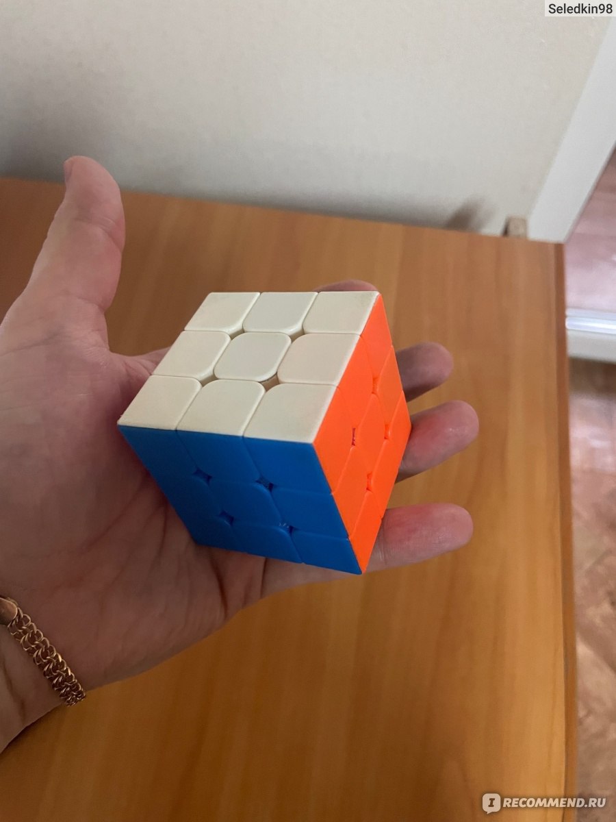 Кубик Рубика Aliexpress QiYi Warrior 3x3x3 Profissional Magic Cube -  «Отличная головоломка» | отзывы