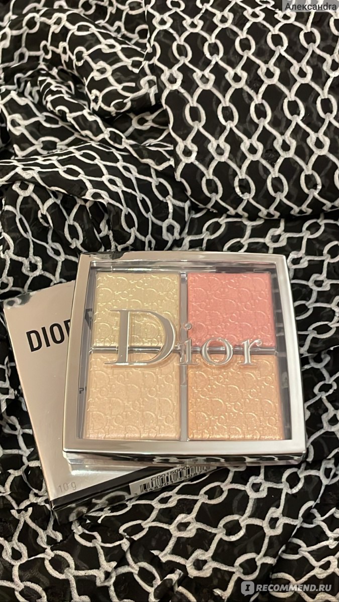 Палетка хайлайтеров Dior Backstage Glow Face Palette Fall Winter 2020 ...
