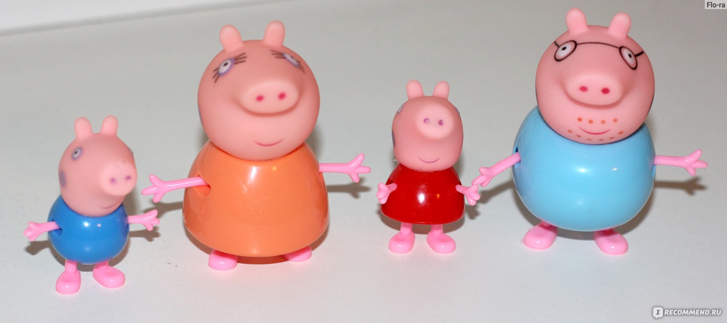 Aliexpress Anime Peppa Pig Toys Dolls Daddy Mummy Pig George Pepa Pig  Family Set 4pcs/lot with Retail Box. Свинка Пеппа и ее семья. - «Купить свинку  Пеппу с семьёй можно на Алиэспрессе.