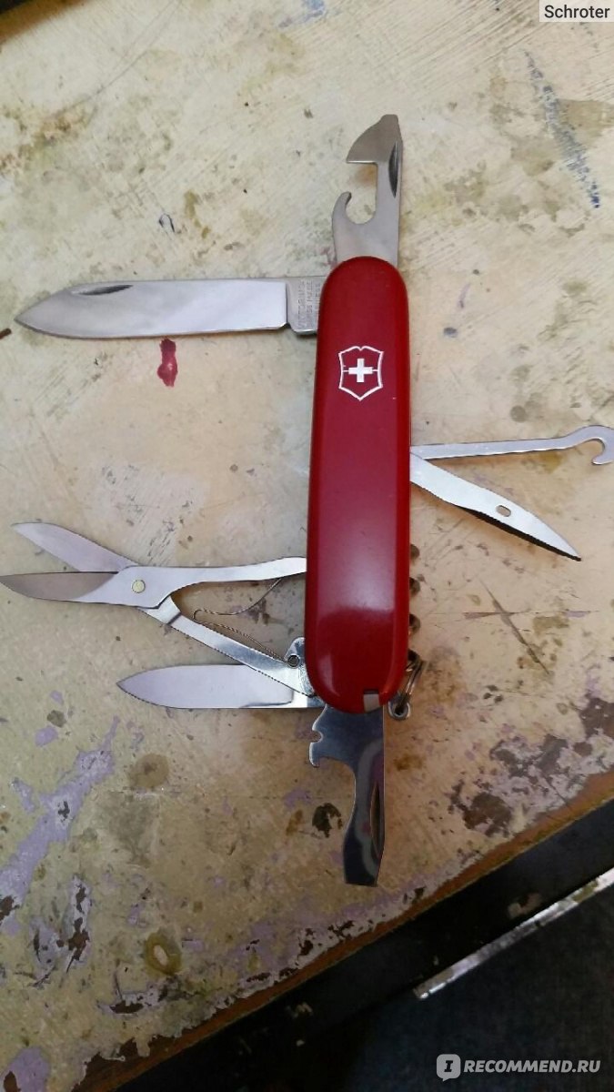 Нож Victorinox Climber 1.3703 - «Идеальный ежедневный помощник » | отзывы