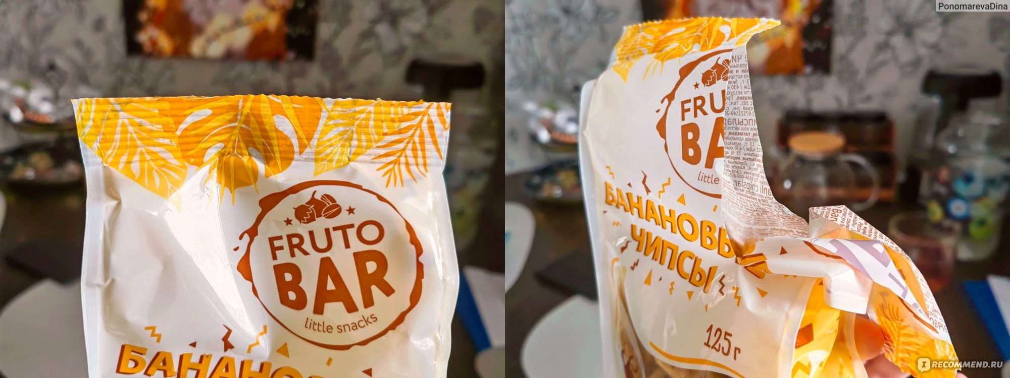 Чипсы Fruto Bar банановые - «Очень вкусные сушеные бананы из Фикс Прайса ⟹ Банановые  чипсы FRUTO BAR. Полезная сладость по низкой цене. » | отзывы