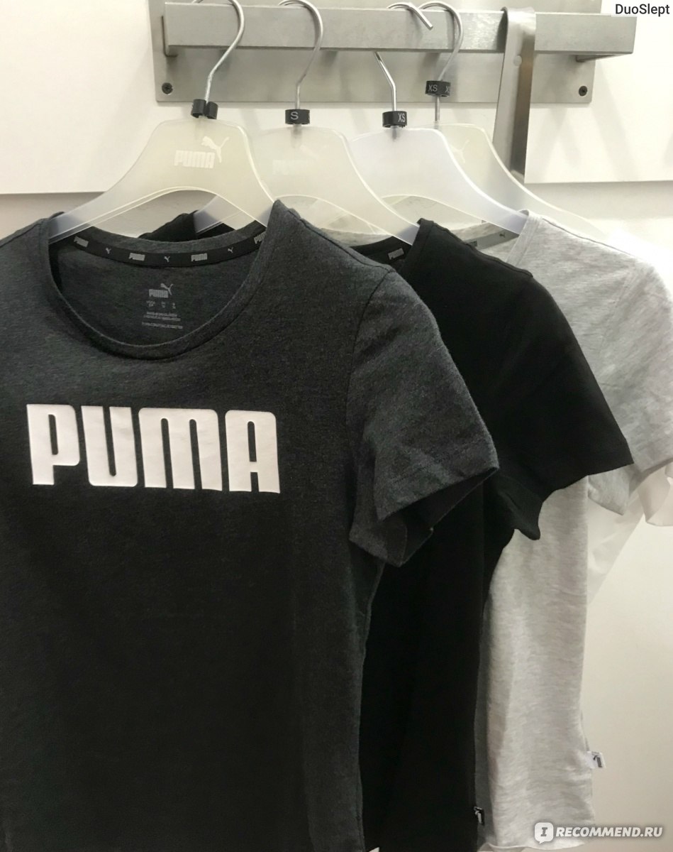 Футболка Puma ESS Tee - «В чем ходить в 30+°C?❓Ношу их второй  сезон✓Жалею,что не взяла 3🔥Единственная,в которой я могу потеть и не  «пахнуть» Ношу и летом,и весной,и осенью» | отзывы