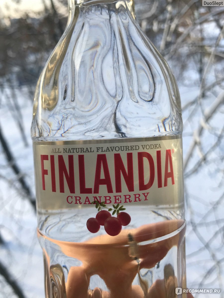 водка финляндия клюква