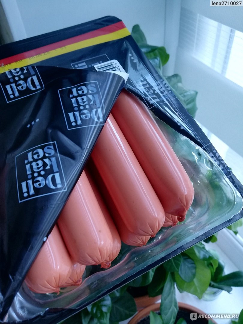 Сосиски Delikaiser Сливочные - «Отличные сливочные сосиски от ...