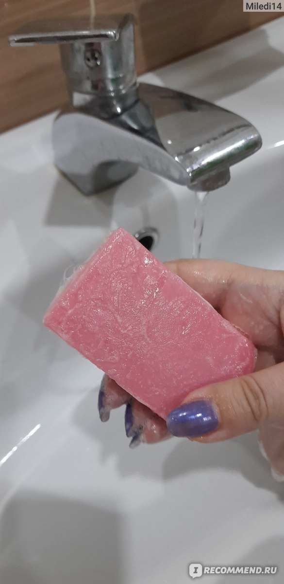 Натуральное мыло Роза Тавриды С розовой водой и экстрактом розы - «Мыло ...
