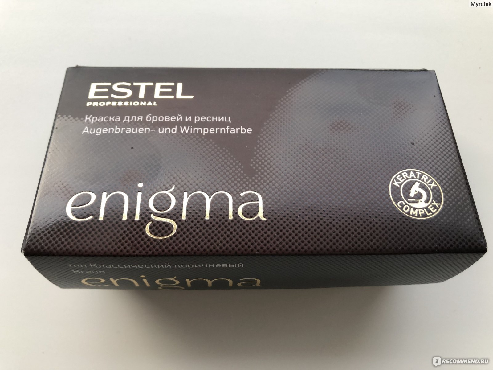 Краска для бровей и ресниц Estel Enigma - «Красота лица начинается с ...