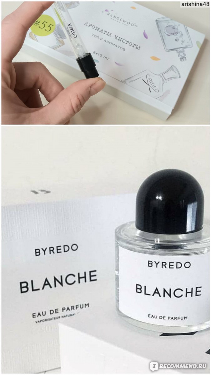 Byredo blanche описание