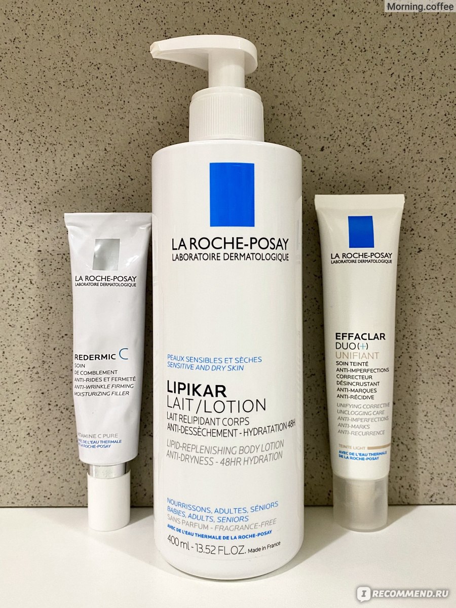 Молочко для тела La Roche Posay Lipikar Lait для сухой кожи - «Лечебное  молочко для тела без запаха, спасает даже как маска для лица и крем после  загара!» | отзывы