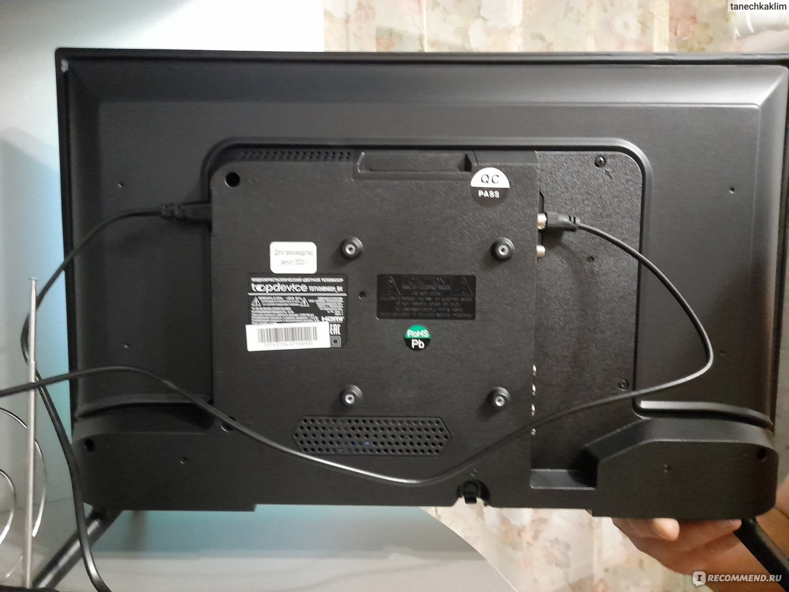 ЖК-телевизор topdev!ce TV 24"LED (TDTV24BN02H_BK) - «Хорошая модель ...