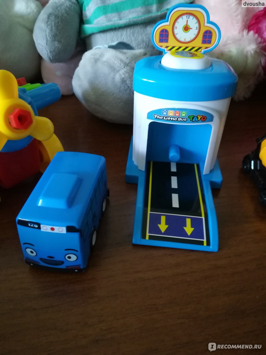 Joom Игрушка Тайо - маленький автобус Tayo car 1pcs the little bus main  plastic diecast toy car garage lani model - « 