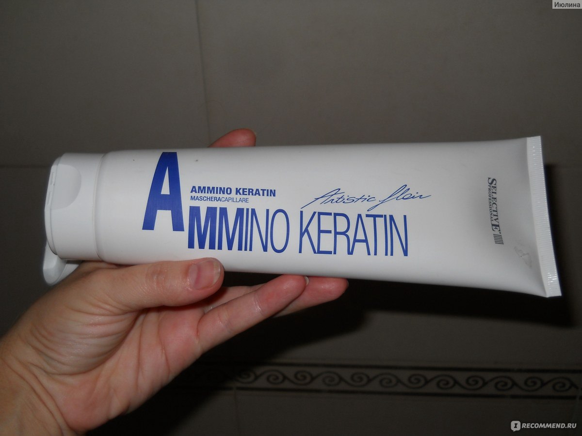 Маска для волос selective ammino keratin способ применения