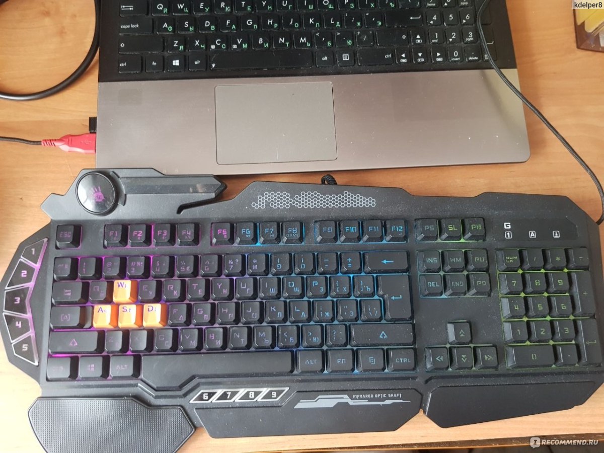 Игровая клавиатура A4TECH Bloody B314 - «Бюджетная и качественная ...