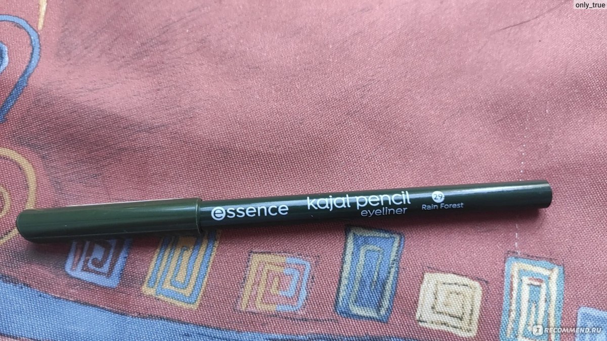 Карандаш для глаз Essence kajal pencil - «Хороший мягкий кайал. Не  раздражает чувствительные глаза. Цвет Rain Forest.» | отзывы