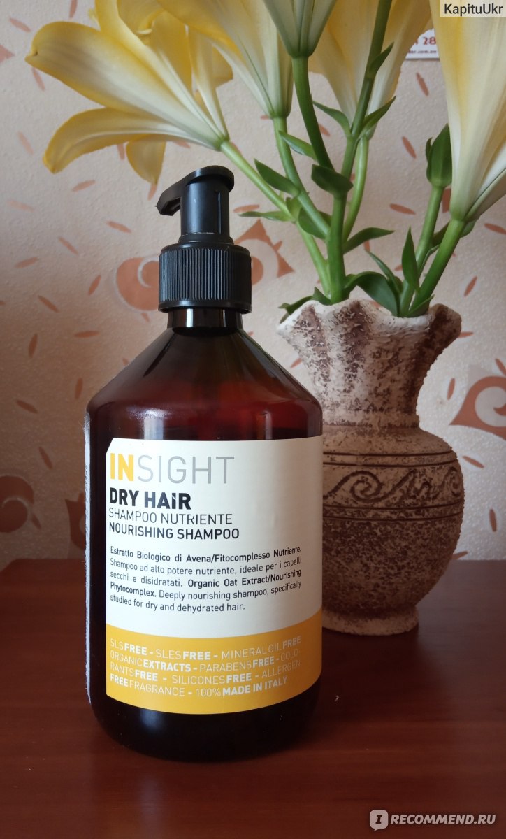 Шампунь Insight Dry Hair Nourishing Shampoo фото