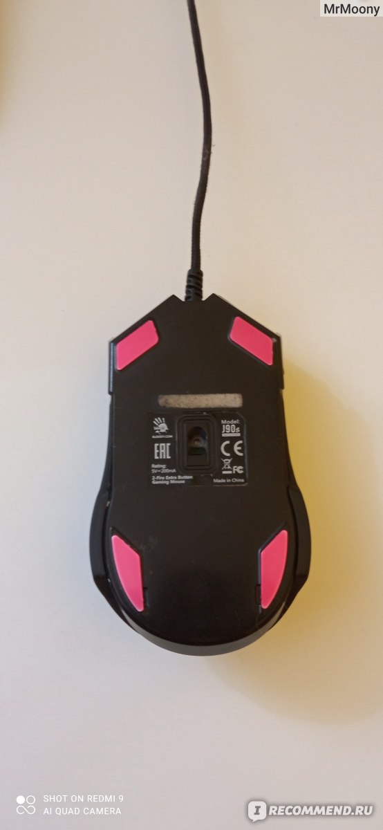Компьютерная мышь A4TECH Bloody J90s - «Мышь с софтом от Бога» | отзывы