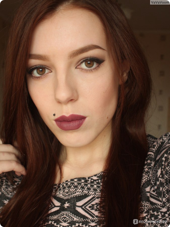 Губная помада Seventeen Matte Lasting Lipstick - «Любительницам винных ...