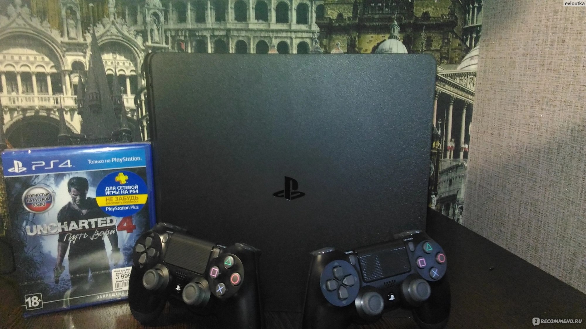 Игровая приставка Sony PlayStation 4 Slim - «PlayStation для души» | отзывы