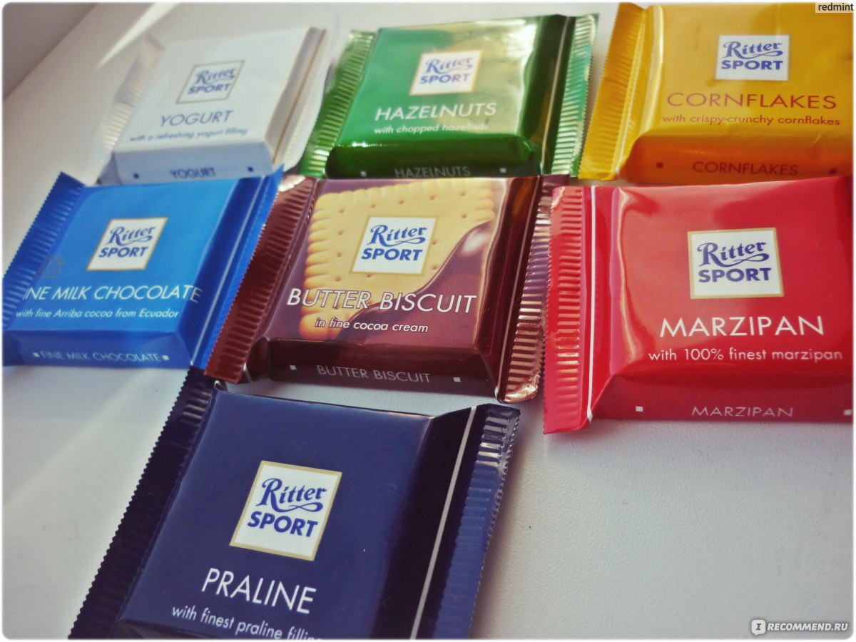 Шоколад Ritter Sport Mini