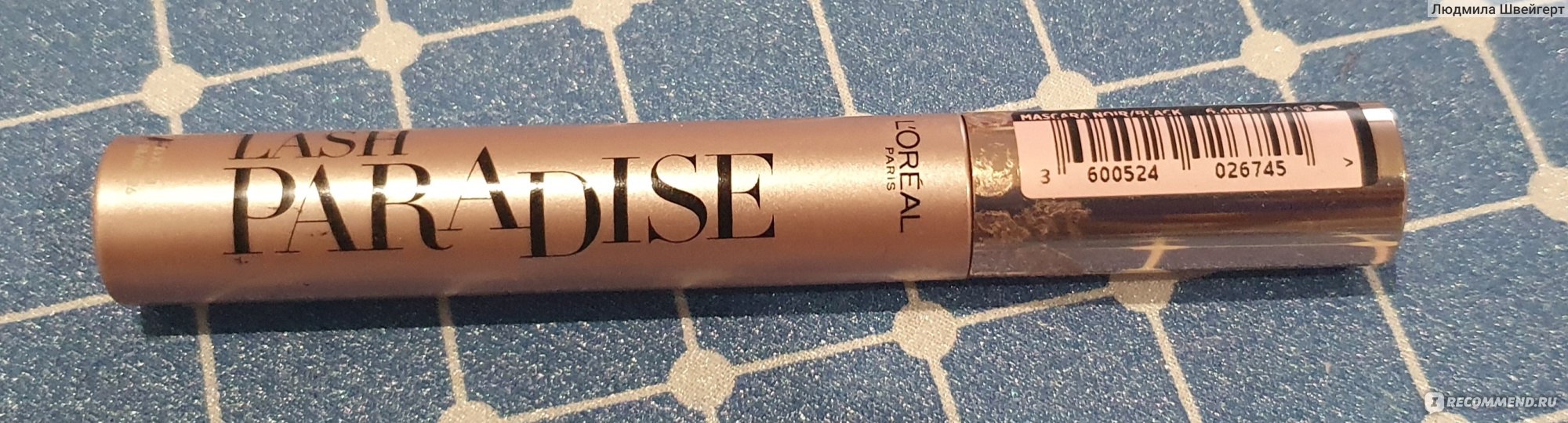 Тушь для ресниц L'Oreal Paris Lash Paradise - «Рекомендую тушь для ...