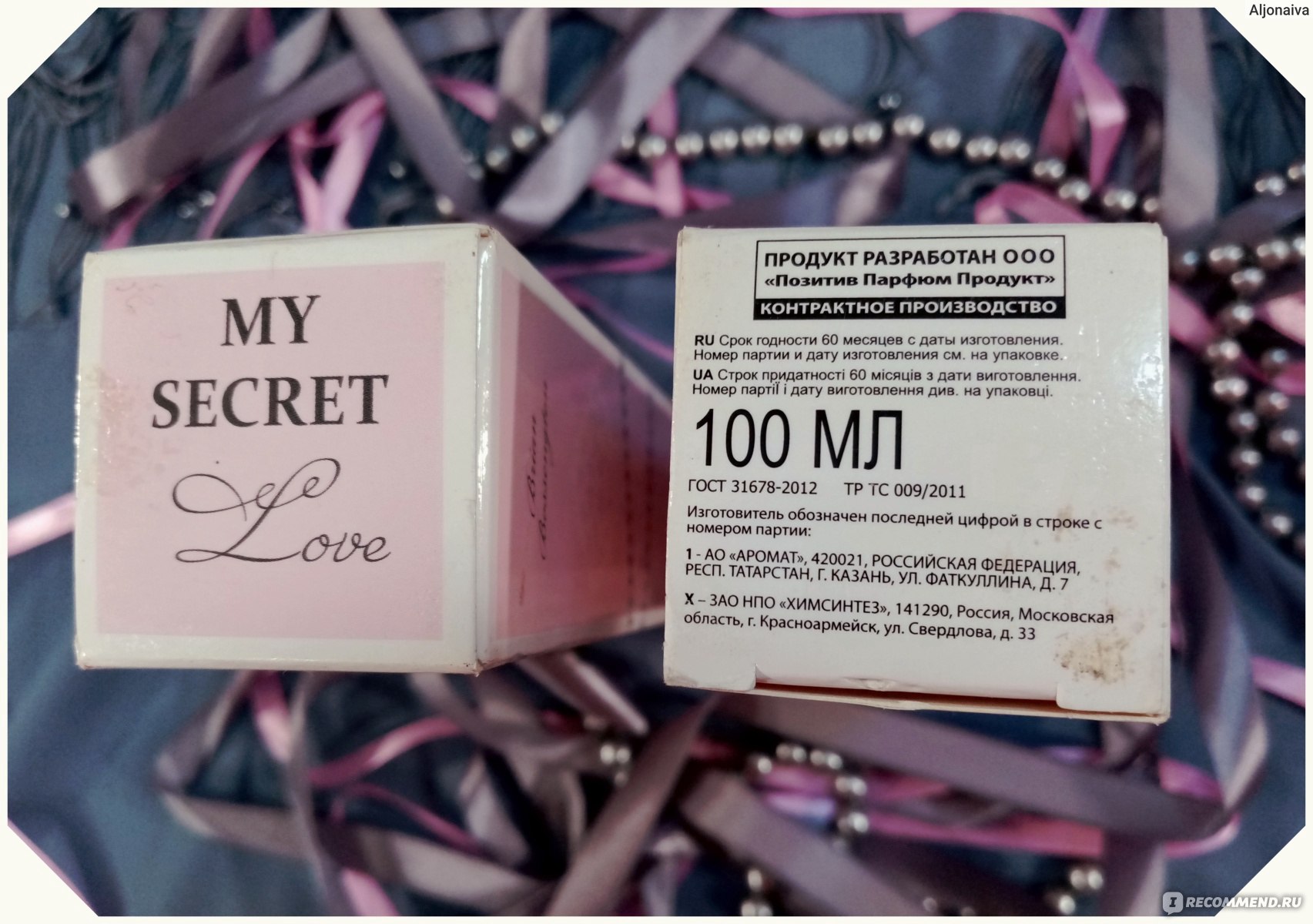 Brian Bossengton Туалетная вода My Secret Key - «Позитивное фруктовое  настроение «My Secret Love» » | отзывы