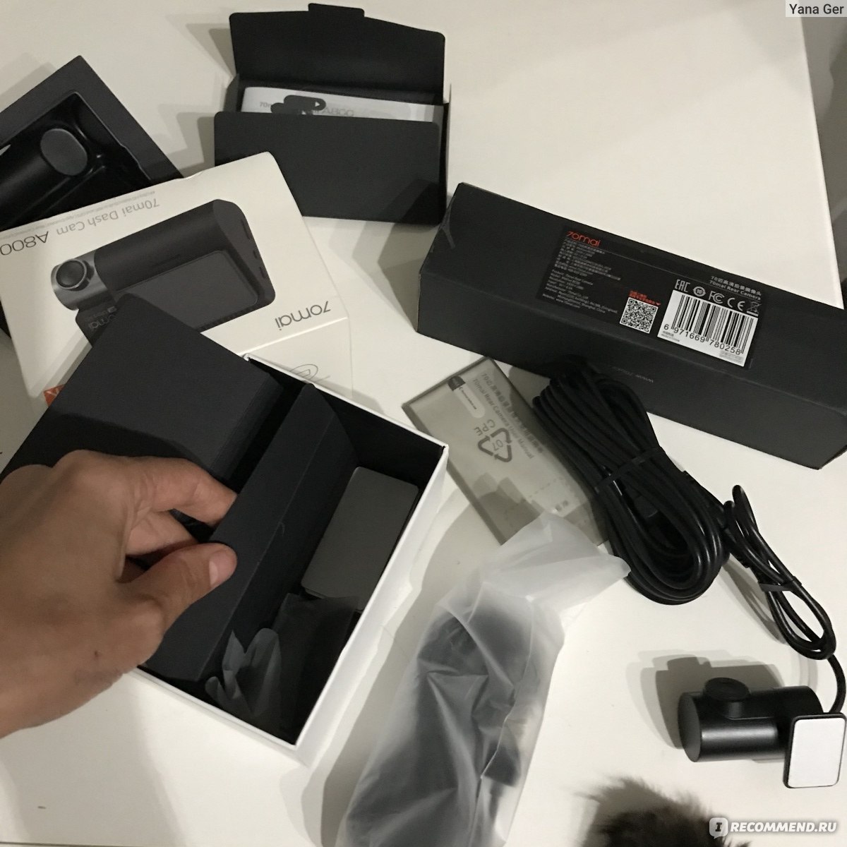 Видеорегистратор Xiaomi 70mai A800 4K Dash Cam Dual-Vision ADAS DVR 140FOV  Real 4K UHD Cinema-quality video Camera - «Модель регистратора вышедшая  весной 2021 года » | отзывы