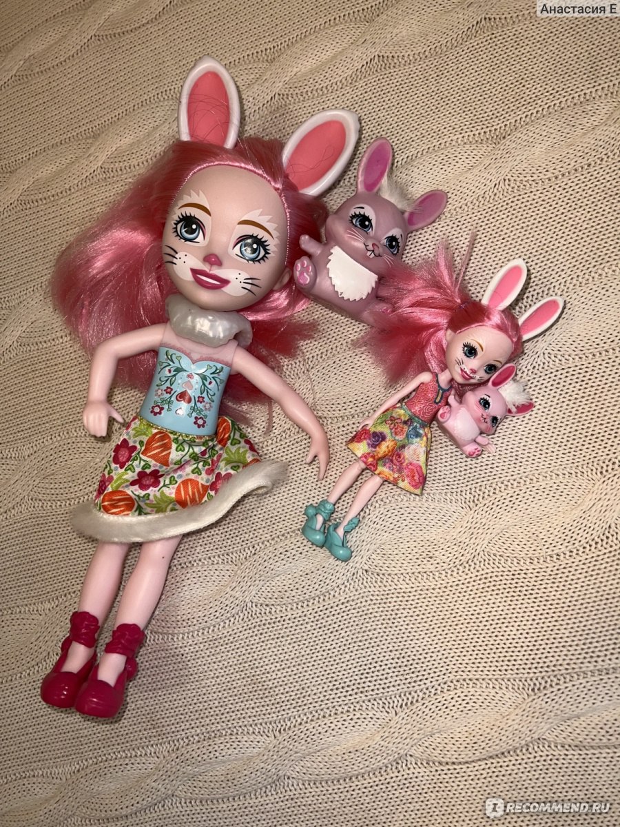 Mattel Кукла Enchantimals с питомцем - Бри Кроля - «Mattel Кукла  Enchantimals с питомцем - 🐇🐰🍭Бри Кроля - у нас аж 2 куклы такие: одна  большая, другая стандартного размера. Неплохие игрушки с очень интересной  задумкой.» | отзывы