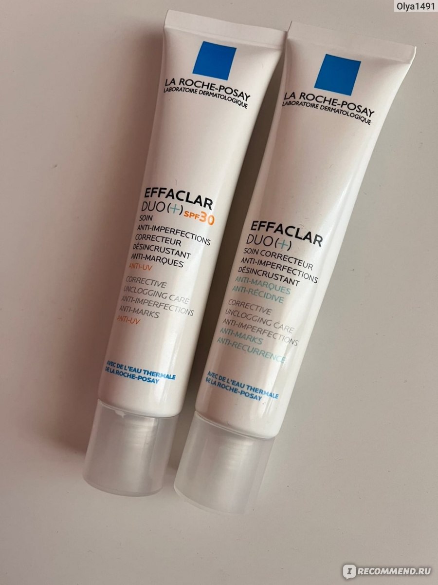 Effaclar duo m корректирующий крем гель