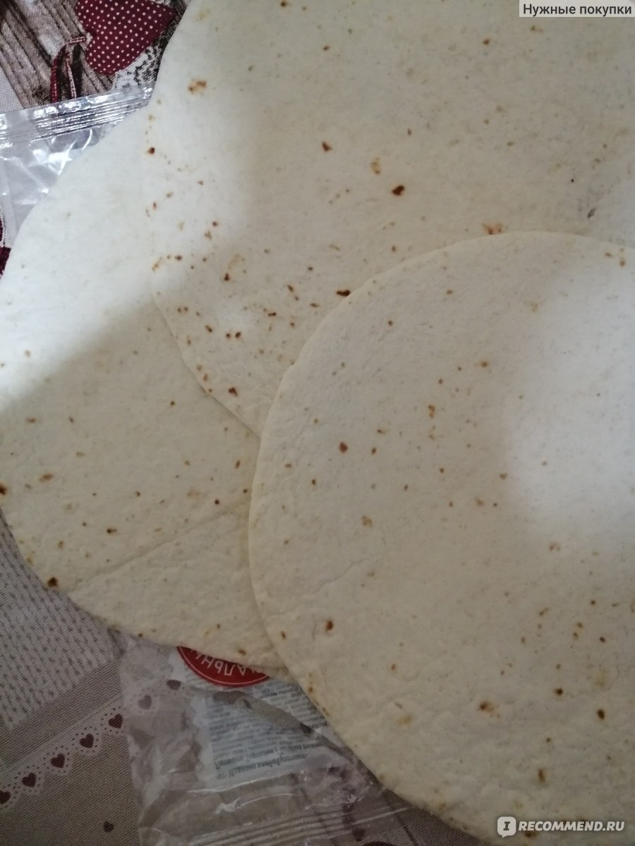 Мексиканские лепёшки Из пшеничной муки высшего сорта MEXICAN DE TORTILLA -  «Нормальные лепёшки. » | отзывы