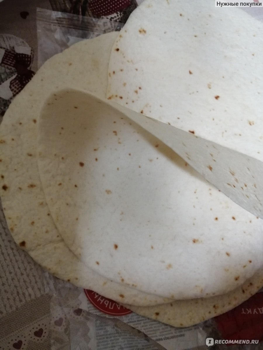 Мексиканские лепёшки Из пшеничной муки высшего сорта MEXICAN DE TORTILLA -  «Нормальные лепёшки. » | отзывы