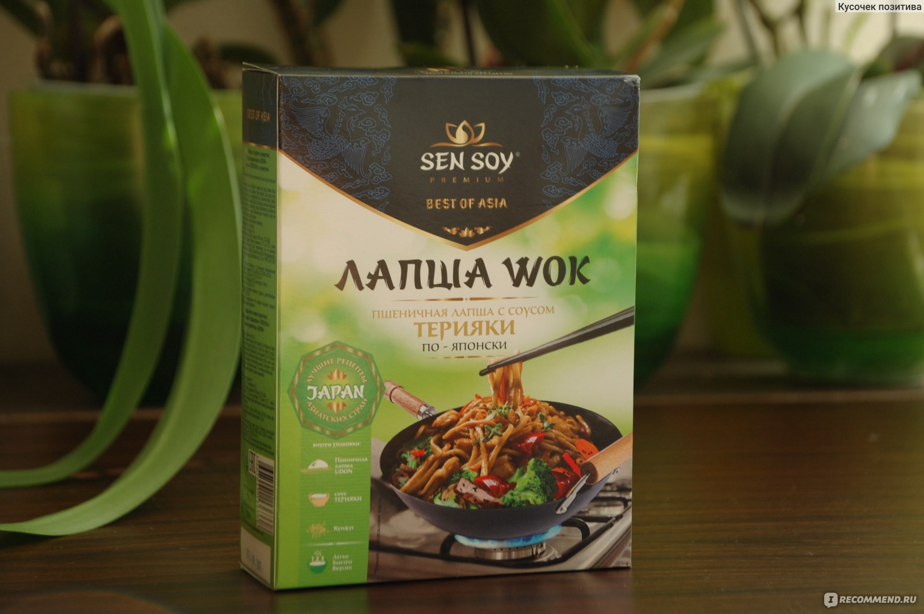 Лапша Sen Soy / Сэн Сой WOK с соусом по-японски 