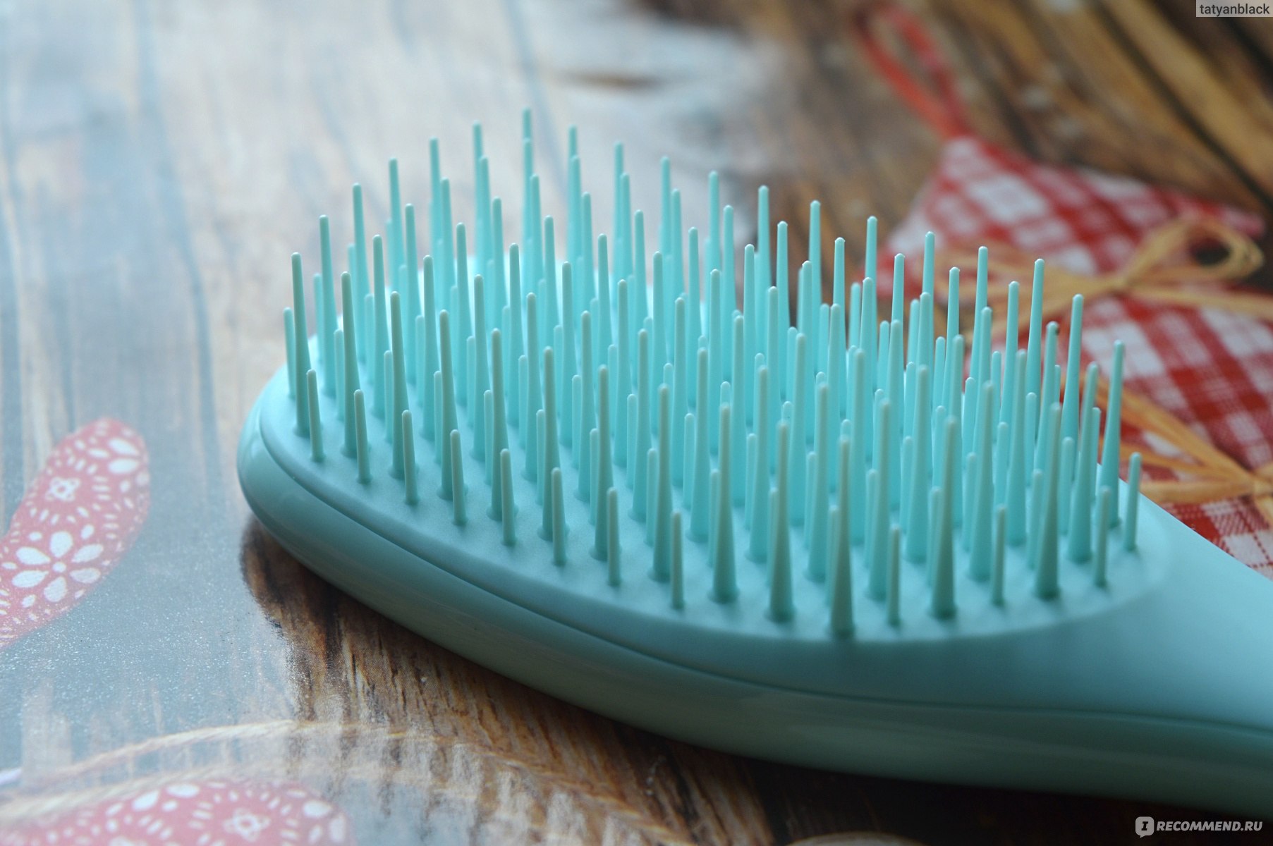 Tangle Teezer (Тангл Тизер) отзыв на The Wet Detangler Mini (Вет Детанглер Мини) (Travel Size Detangling Hairbrush) (Тревел Сайз Детанглингл Хейр браш) расческа / щетка для волос