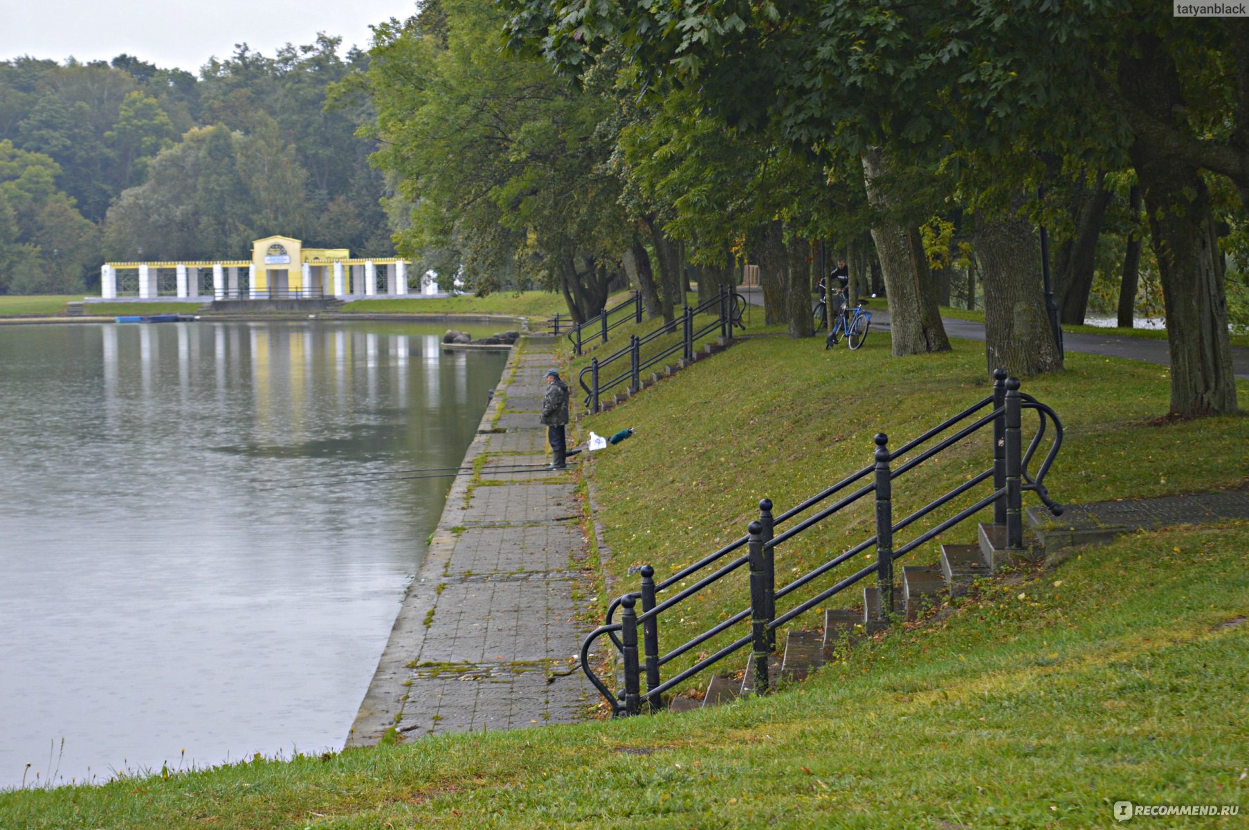 Карта несвижского парка