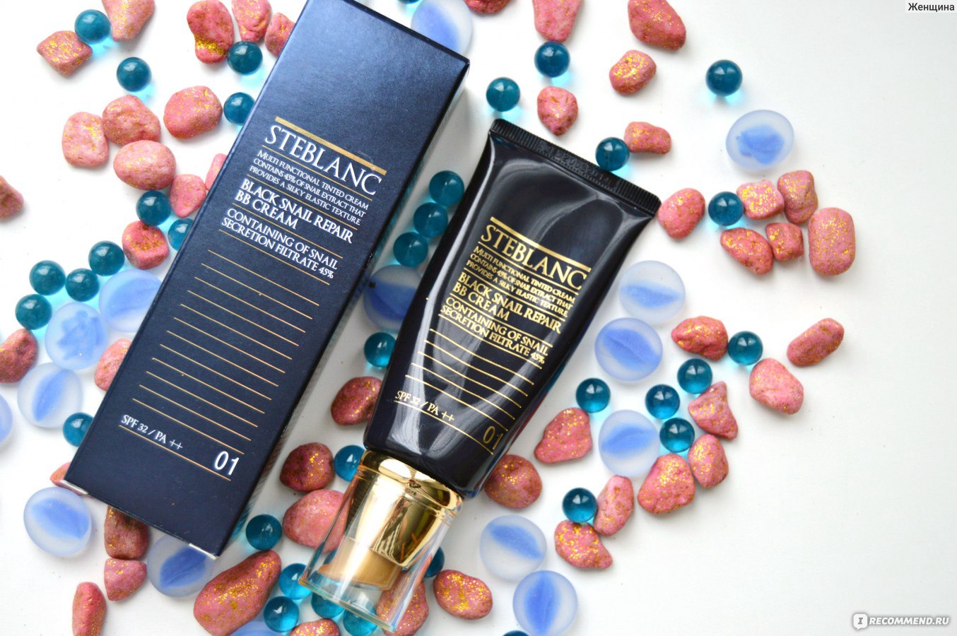 Steblanc косметика отзывы. Steblanc Black Snail Repair BB Cream свотчи. BB крем Steblanc. Корейские ВВ крема премиум класса. Косметику Steblanc из Кореи.