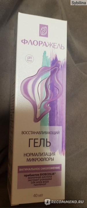 Восстанавливающий гель для интимной гигиены "Флоражель" - «Результат ...