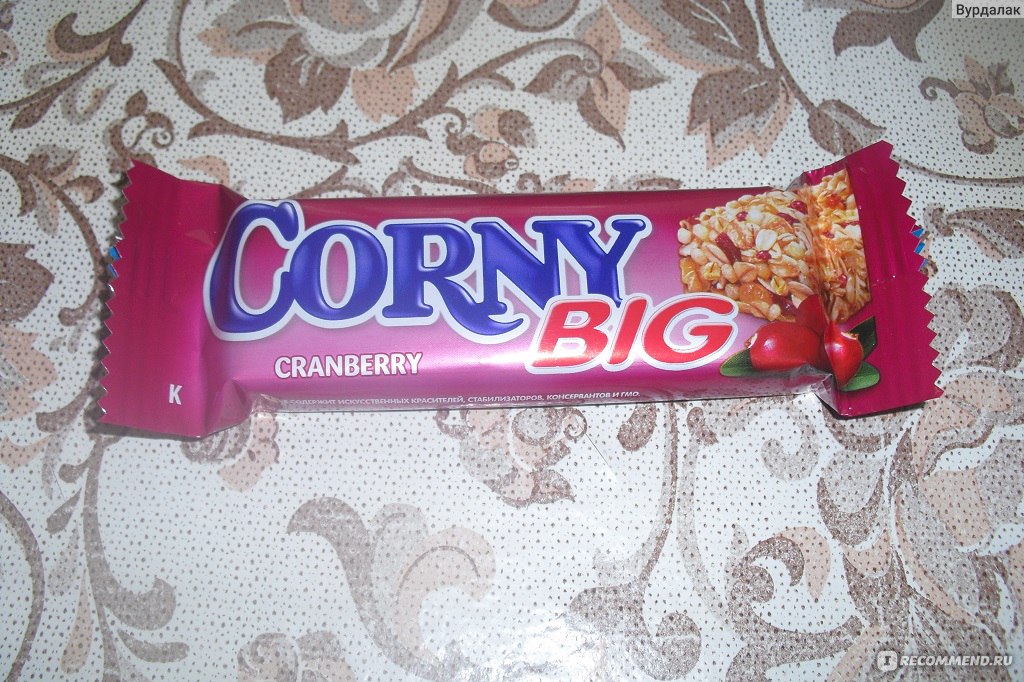 Corny big батончики