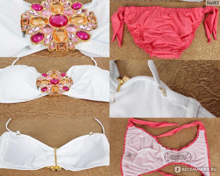 Купальник AliExpress Sexy bikini hot swimwear VS - «Если вы девушка немодельной фигуры - подумайте.....»