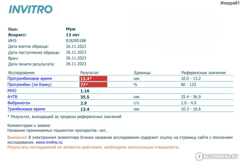 Тромбоциты у ребенка