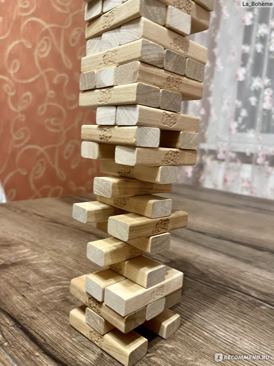 Настольная игра Дженга Jenga отзывы