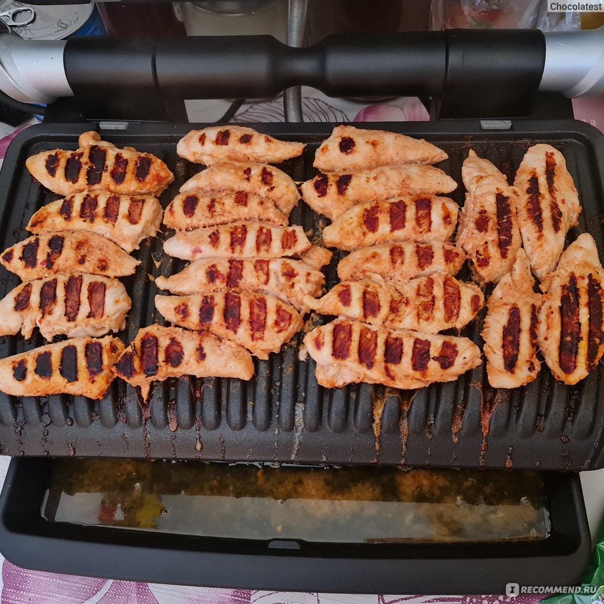 Электрогриль Tefal Optigrill Elite XL GC760D30 - «Просто в восторге от  скорости приготовления❤️ Не заменимый в нашей семье!😍 И те, кто на ПП  будут счастливы! ❤️» | отзывы