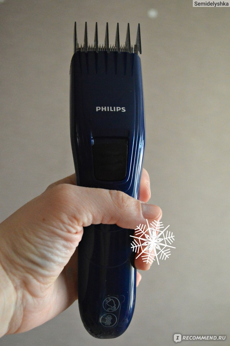 Машинка для стрижки волос Philips QC 5125 - «КАК СЭКОНОМИТЬ на МУЖЕ??!  Выгода 7200 руб. в год!» | отзывы