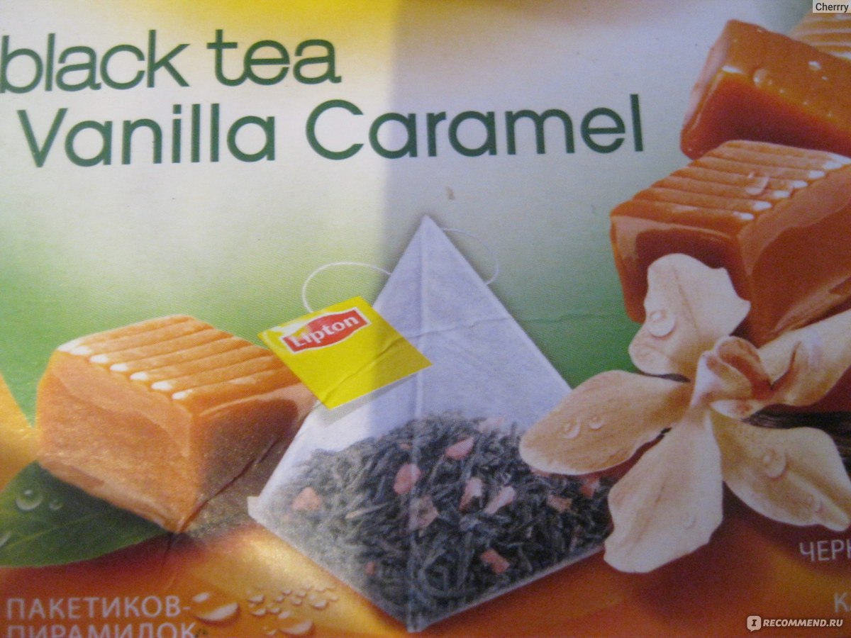 Чай Lipton Vanilla & Caramel - « ღ Ванильная карамель ღ» | отзывы