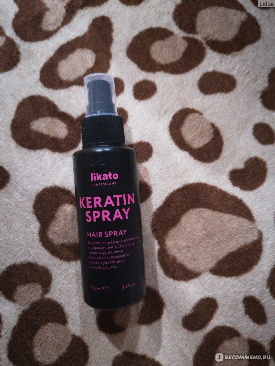 Спрей для волос Likato Keratin spray - «Спрей для волос » | отзывы