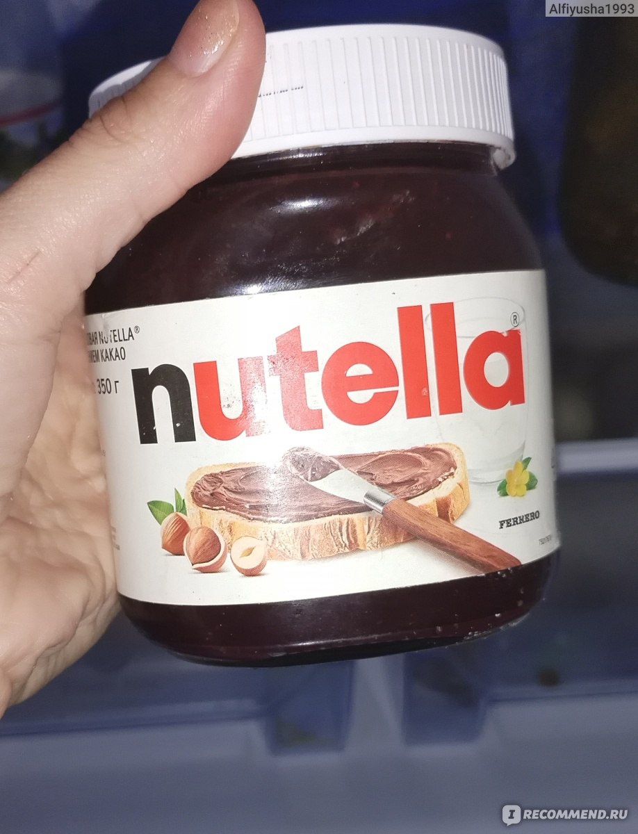 Шоколадно Ореховая паста Nutella