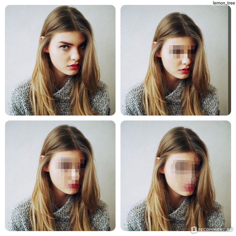 Как сделать размытое лицо на фото на айфоне