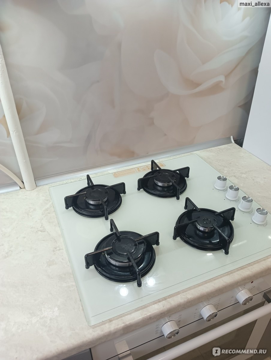 Газовая варочная поверхность Simfer H60K40C000 - «Стеклянная плита ...