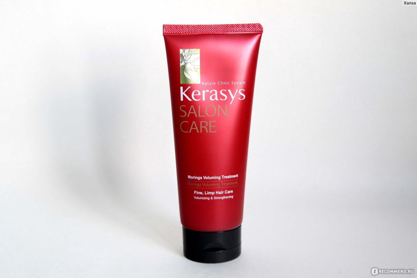 Маска для волос KeraSys Salon Care Moringa Voluming Treatment фото