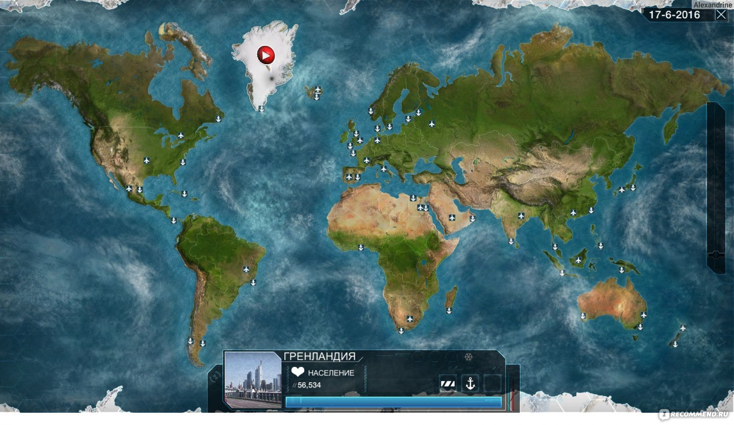 Карта мира plague inc