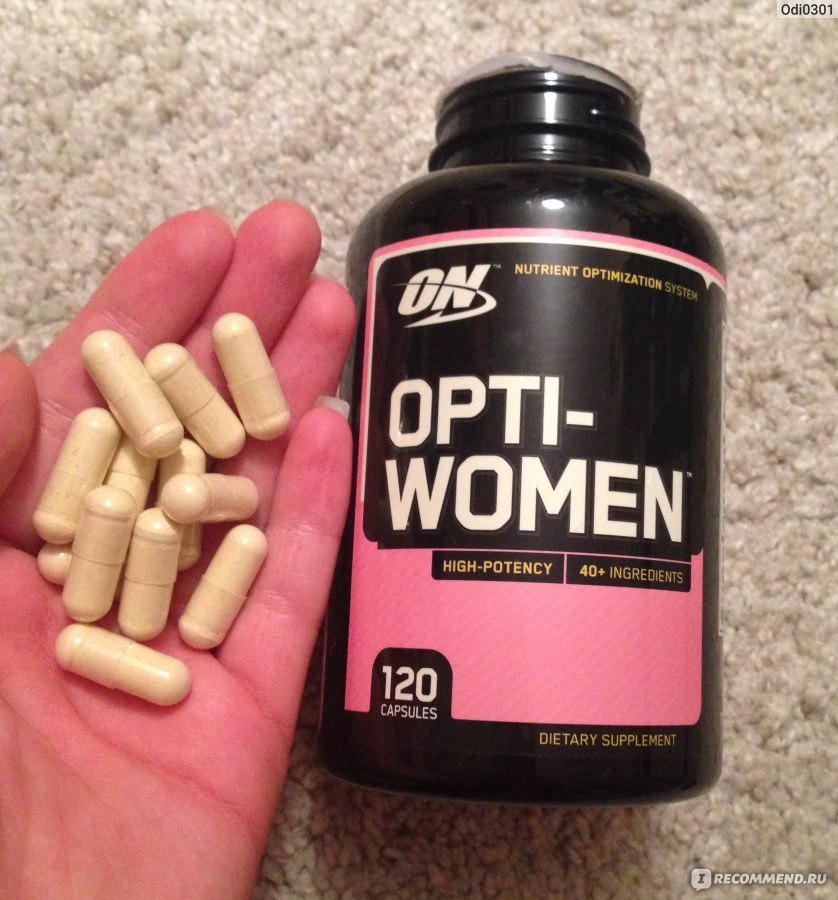 Optimum Nutrition Opti women 120